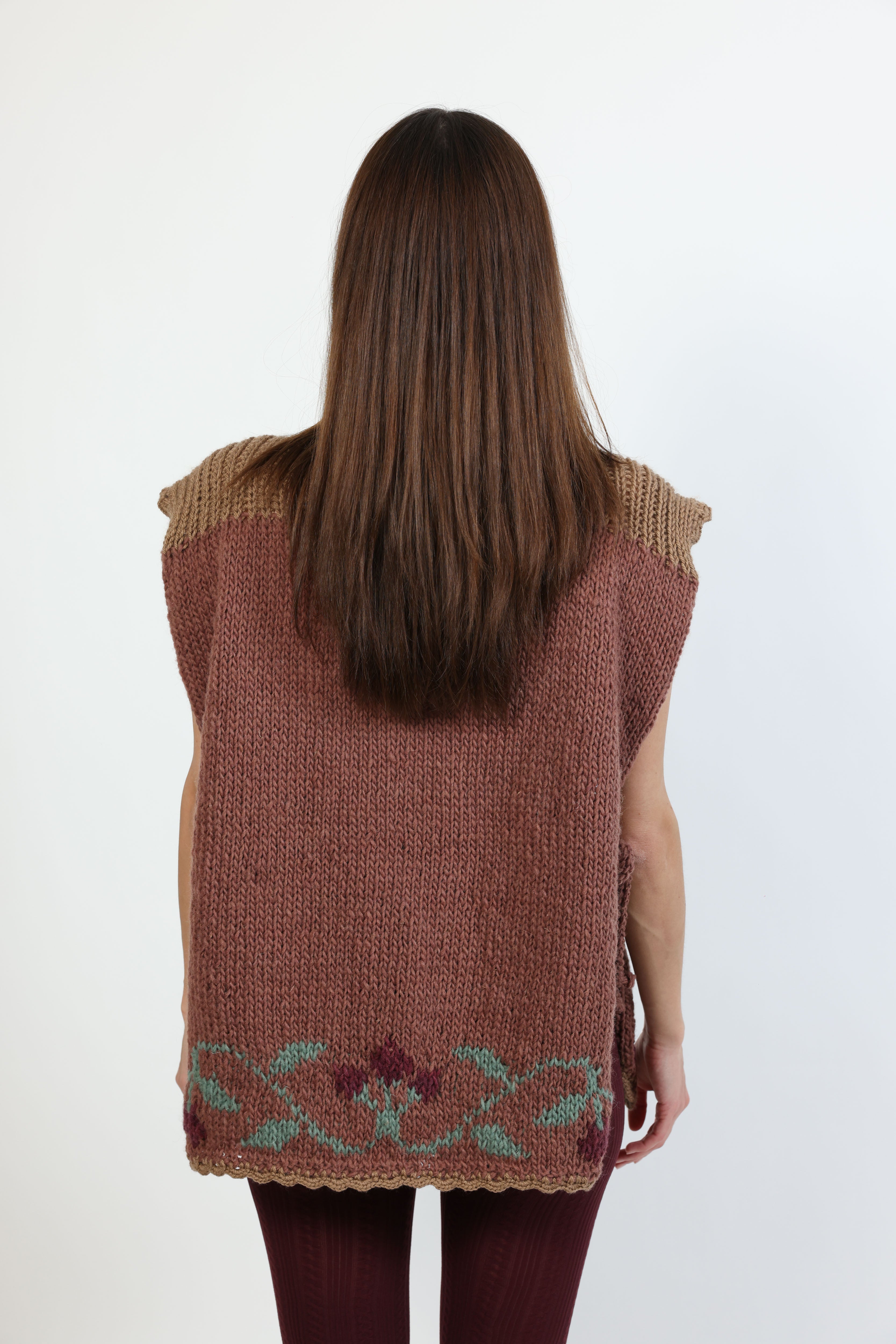 one size vest boat neck